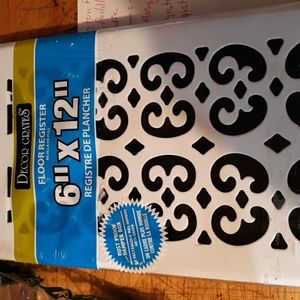 Decor Grates 6 x 12 floor register